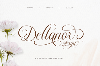 Dellanor Script: Elegant Fonts for Creative Projects