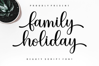 Creative Holiday Fonts for Family Projects