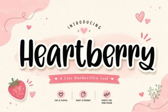 Heartberry Font: Design Versatility & Creative Ideas