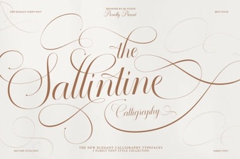 The Sallintine Font: a Modern Typography Toolkit