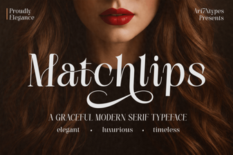 Matchlips Font: Unifying Design Elements Creatively