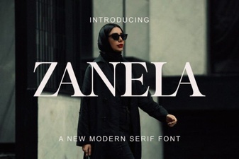 Discover Zanela Font for Creative Typography Projects